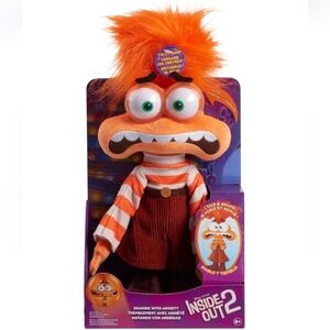 Disney Pixar Inside Out 2 Anxiety Talking Plush Toy